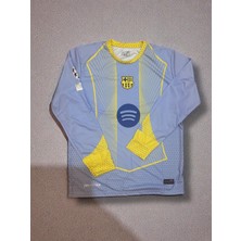 North Stand Barcelona Yeni Sezon Uzun Kollu Mavi Lamine Yamal Forma