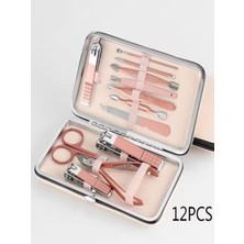 Normadia 12'li Profesyonel Paslanmaz Çelik Manikür ve Pedikür Seti, Taşınabilir