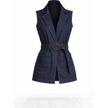 Vellichor Jean Yelek - Lacivert