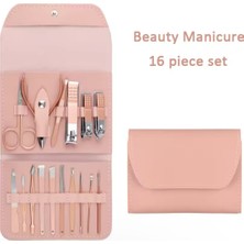 Normadia Profesyonel Paslanmaz Çelik Manikür Pedikür Tırnak ve Yüz Bakım Seti