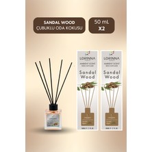 Lorinna Paris Sandal Wood Çubuklu Oda Kokusu Set 2X50 ml