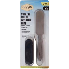 Normadia Çelik Ayak Törpüsü Oval ve 20 Yedek Kağıt Törpü Seti