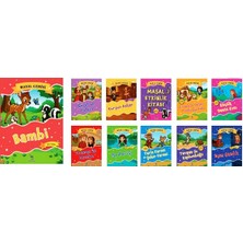 Masal Gemisi (10 Hikaye Kitabı / Aktivite Kitabı Hediyeli / Boyama Etkinlikli)