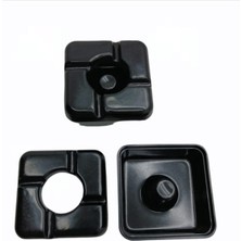 DS LLC Kapaklı Kare Bakalit Küllük (4887)