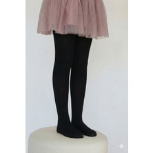 Bemp 2'li 50 Den Düz Çocuk Külotlu Çorap Siyah - 5-6 Yaş