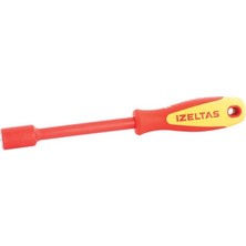 İzeltaş Izeltaş 4773 19 0090 9mm 1000V Süngüsü Izoleli Lokma Uçlu Tornavida