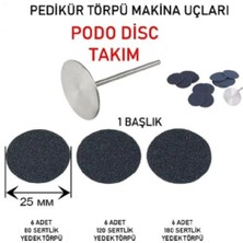 Normadia Konforlu Pedikür Uç Takım, 1 Başlık + 18 Törpü ile Temizlik ve Bakım