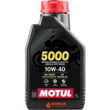 Motul 5000 10W-40 Motor Yağı – Yarı Sentetik – Benzinli ve Dizel Araçlar Için