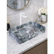 Fualora Seramik Çanak Lavabo Batarya Deliksiz 60*34*12 cm