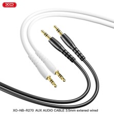 Xo NB-R270 3.5 mm Jack Aux  1m Hd Ses Aktarım Kablosu