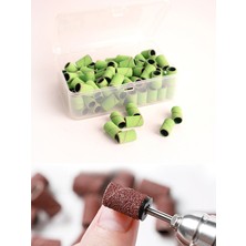 Normadia Zımpara Başlıkları, Protez Jel Tırnak ve Kuru Manikür Için 100'LÜ Set