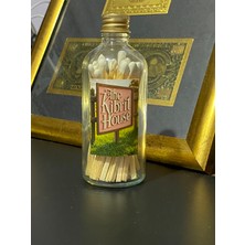 The Kibrit House  The Kibrit House Limited Edition Cam Şişe Şömine Kibrit