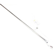 Sern Havlupan Isıtıcı Rezistans 1500W Beyaz Renk On/off HP03 Model 230V L:900MM Fişli CR304 80°c Limit Termostatlı 1/2'' (Yarım Parmak)