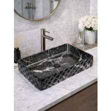 Fualora Seramik Çanak Lavabo Batarya Deliksiz 60*34*12 cm