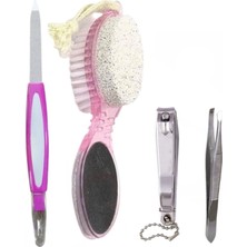 Normadia 4 Parça Manikür ve Pedikür Seti, Tırnak ve Topuk Bakım Araçları