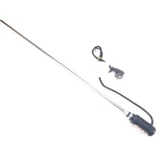 Sern Havlupan Isıtıcı Rezistans 1500W Siyah Renk On/off HP03 Model 230V L:900MM Fişli CR304 80°c Limit Termostatlı 1/2'' (Yarım Parmak)