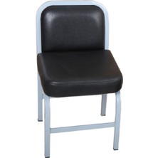 Normadia Şık Siyah Manikür ve Pedikür Taburesi, Rahat ve Kullanışlı Tasarım