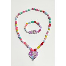 İlk El Grup Ieg™ Çzgflm Boncuk Çocuk Set Kolye