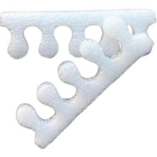 Normadia Parmak Arası 50 Çift Pedikür Süngerleri, Rahat ve Hijyenik Bakım Için Mükemmel