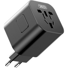 Xo WL28 1840W Global Evrensel Dönüşüm Şarj Cihazı - Tüm Ülkelerle Uyumlu Seyahat Adaptörü