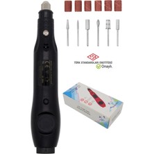 Normadia USB Tırnak Törpü Makinesi Seti, Şık ve Pratik Nail Art Aleti