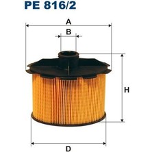 Filtron YAKIT FİLTRESİ PARTNER-P206-P306 BERLINGO-JUMPY- XSARA-SCUDO-COROLLA 2000-2002 1.9D 1998 DW8 1906