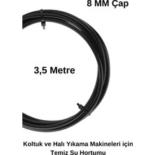 Koltuk ve Halı Yıkama Makineleri Için 8 mm Çap 3,5 M Temiz Su Hortumu