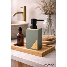Nokka Dekoratif Sıvı Sabunluk, City Akrilik Sabunluk, 8X12 cm