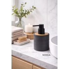 Nokka Dekoratif Sıvı Sabunluk, Viyana Akrilik Sabunluk, 9x8 cm