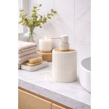 Nokka Dekoratif Sıvı Sabunluk, Lizbon Akrilik Sabunluk, 8X11 cm