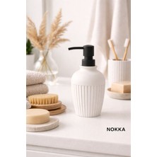 Nokka Dekoratif Sıvı Sabunluk, Bella Akrilik Sabunluk, 9X13 cm