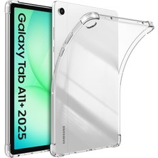 Samsung Galaxy Tab A11 Plus / A11+ 11 Inç 2026 SM-X230 / X236 / X238 Uyumlu Şeffaf Kılıf – Ultra Ince ve Hafif Tpu Esnek Şeffaf Arka Koruyucu Kapak