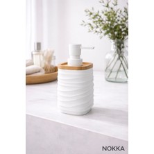 Nokka Dekoratif Sıvı Sabunluk, Barsel Akrilik Sabunluk, 7X11 cm