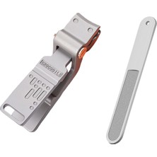 Normadia Mini Ekstra Geniş Çeneli Tırnak Makası ve Törpü Seti