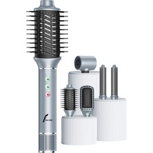 Özbience 5’li Çok Fonksiyonlu Hava Üflemeli Saç Düzleştirici ve Şekillendirici