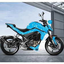 Kaplama Merkezi Cf Moto 250 Nk Şimşek Parçalı Kaplama Folyo Tasarım