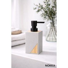 Nokka Dekoratif Sıvı Sabunluk, City Akrilik Sabunluk, 8X12 cm