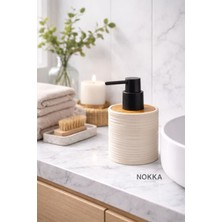 Nokka Dekoratif Sıvı Sabunluk, Viyana Akrilik Sabunluk, 9x8 cm