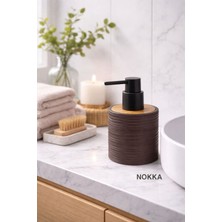 Nokka Dekoratif Sıvı Sabunluk, Viyana Akrilik Sabunluk, 9x8 cm