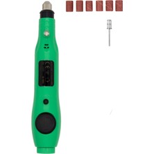 Normadia Yeşil Renk Tırnak Törpü Makinesi ile Profesyonel Manikür ve Pedikür