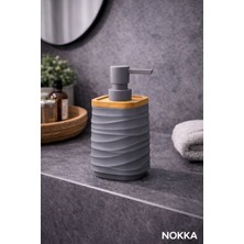 Nokka Dekoratif Sıvı Sabunluk, Barsel Akrilik Sabunluk, 7X11 cm
