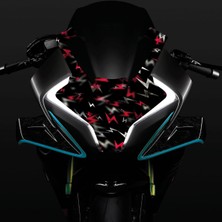 Kaplama Merkezi Cf Moto 450 Sr Ön Kafa Sicker Kaplama Set