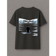 Vagonet But Why, Penguin?- Oversize T-Shirt
