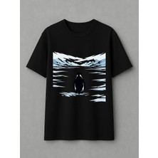Vagonet But Why, Penguin?- Oversize T-Shirt
