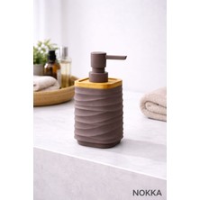 Nokka Dekoratif Sıvı Sabunluk, Barsel Akrilik Sabunluk, 7X11 cm
