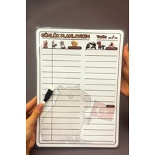 Caps Office Capybara Temalı Ilkokul Ortaokul Çağındaki Çocuklar Için Günlük Planlayıcı