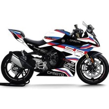 Kaplama Merkezi Cfmoto 450SR Kaplama Motosiklet Sticker Etiket Modeli Hp4 Rr