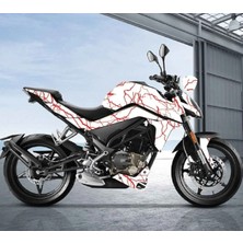 Kaplama Merkezi Cf Moto 250 Nk Şimşek Parçalı Kaplama Folyo Tasarım