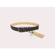 İstanbul Belt Hakiki Klasik Deri Kadın Kemer – 3 cm – Gümüş Ton Tokalı – Dayanıklı, Şık & Gerçek Deriden Kemer