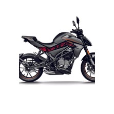 Kaplama Merkezi Cf Moto Nk 250 Duman Kırmızı Orta Sticker Etiket Modeli